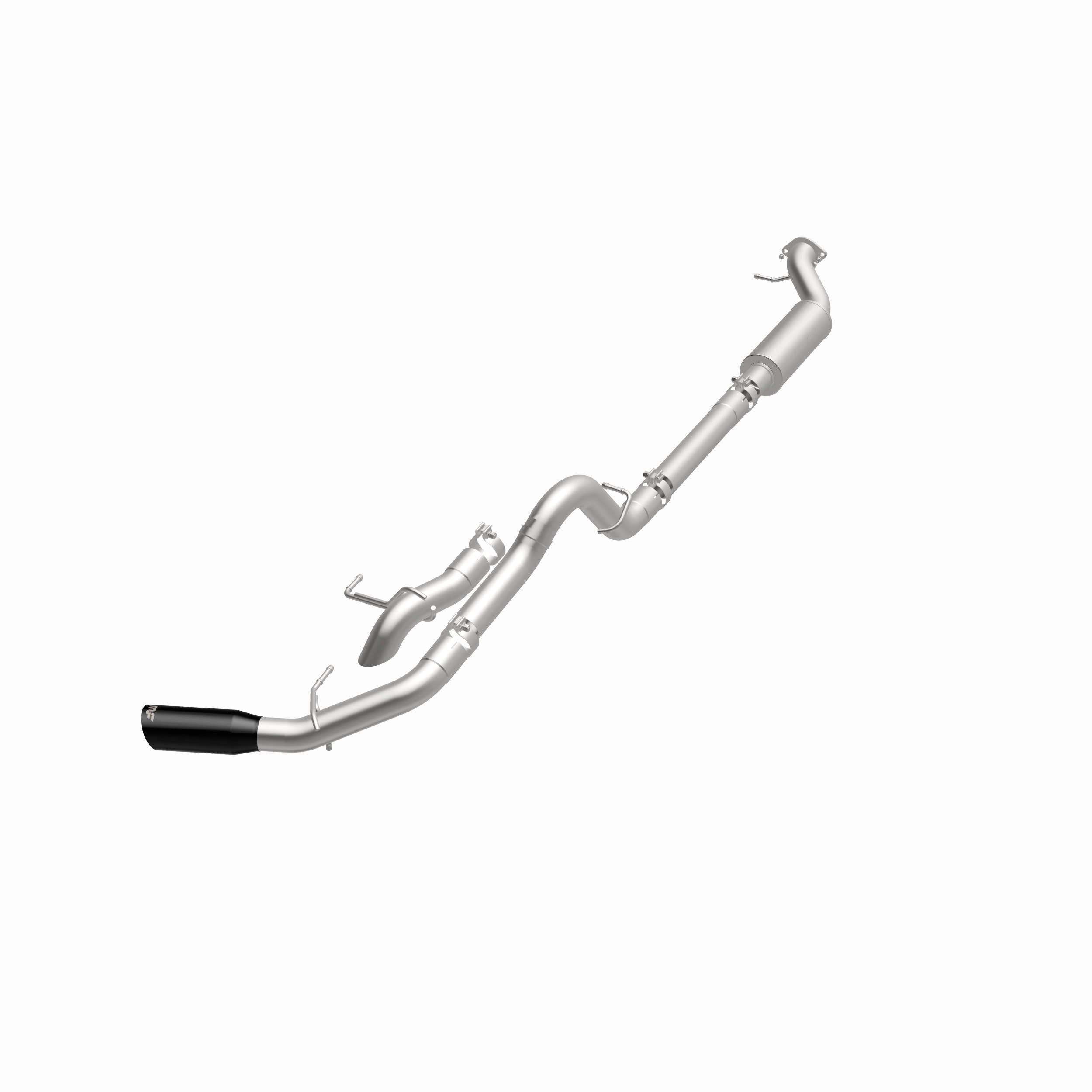 MagnaFlow Exhaust Products NA MagnaFlow Exhaust Products 19682 - Rock Crawler Series Black Chrome Cat-Back System