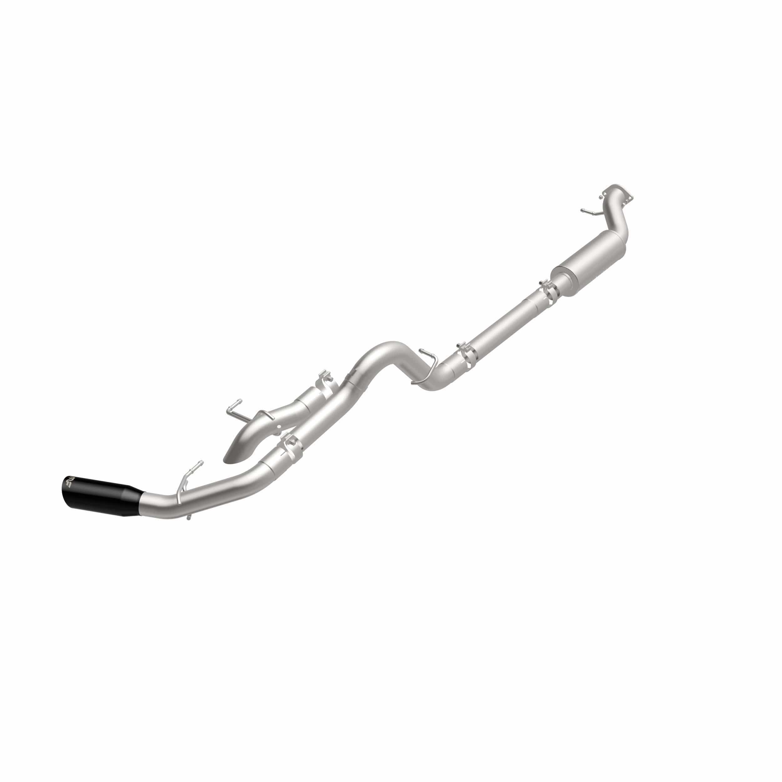 MagnaFlow Exhaust Products NA MagnaFlow Exhaust Products 19682 - Rock Crawler Series Black Chrome Cat-Back System
