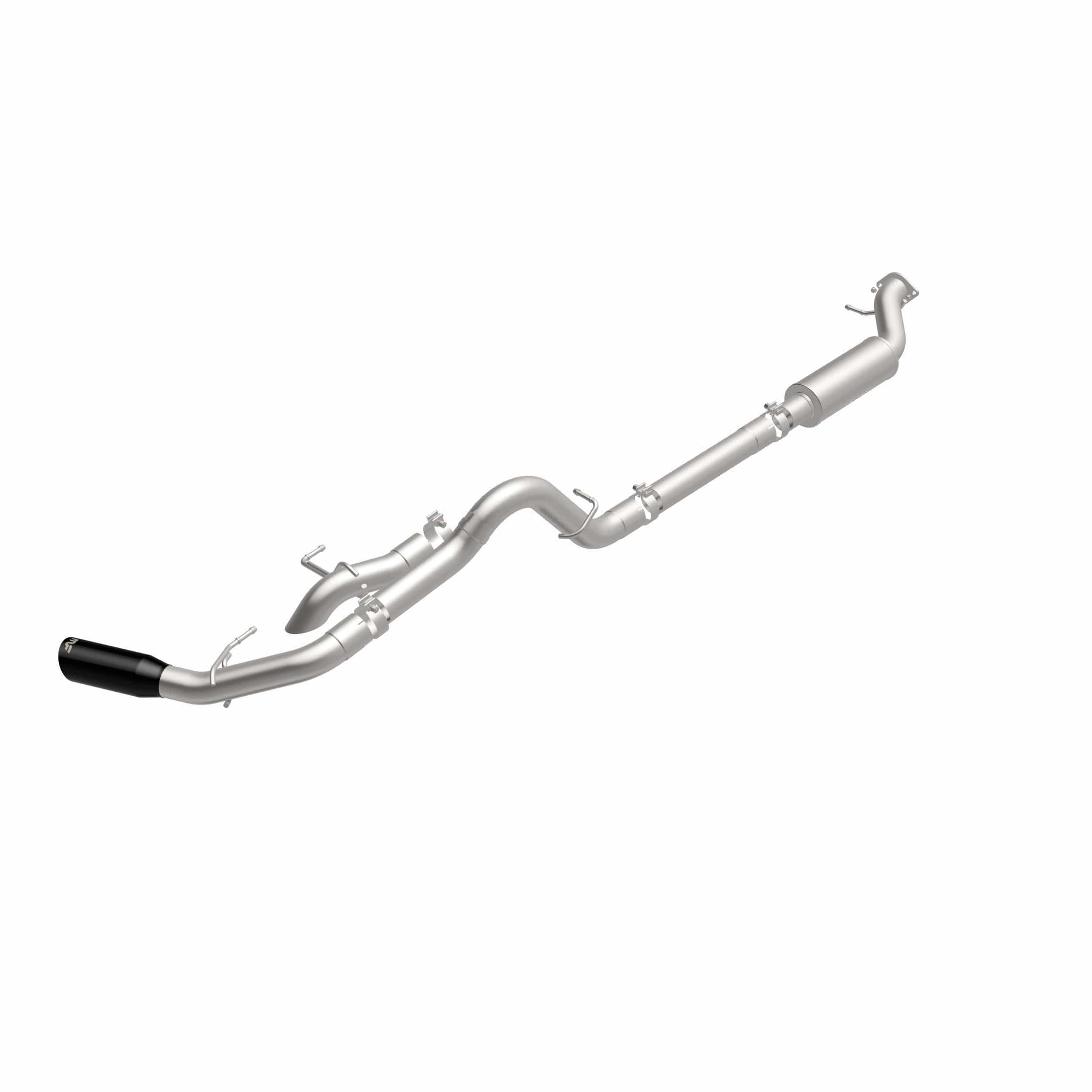 MagnaFlow Exhaust Products NA MagnaFlow Exhaust Products 19682 - Rock Crawler Series Black Chrome Cat-Back System