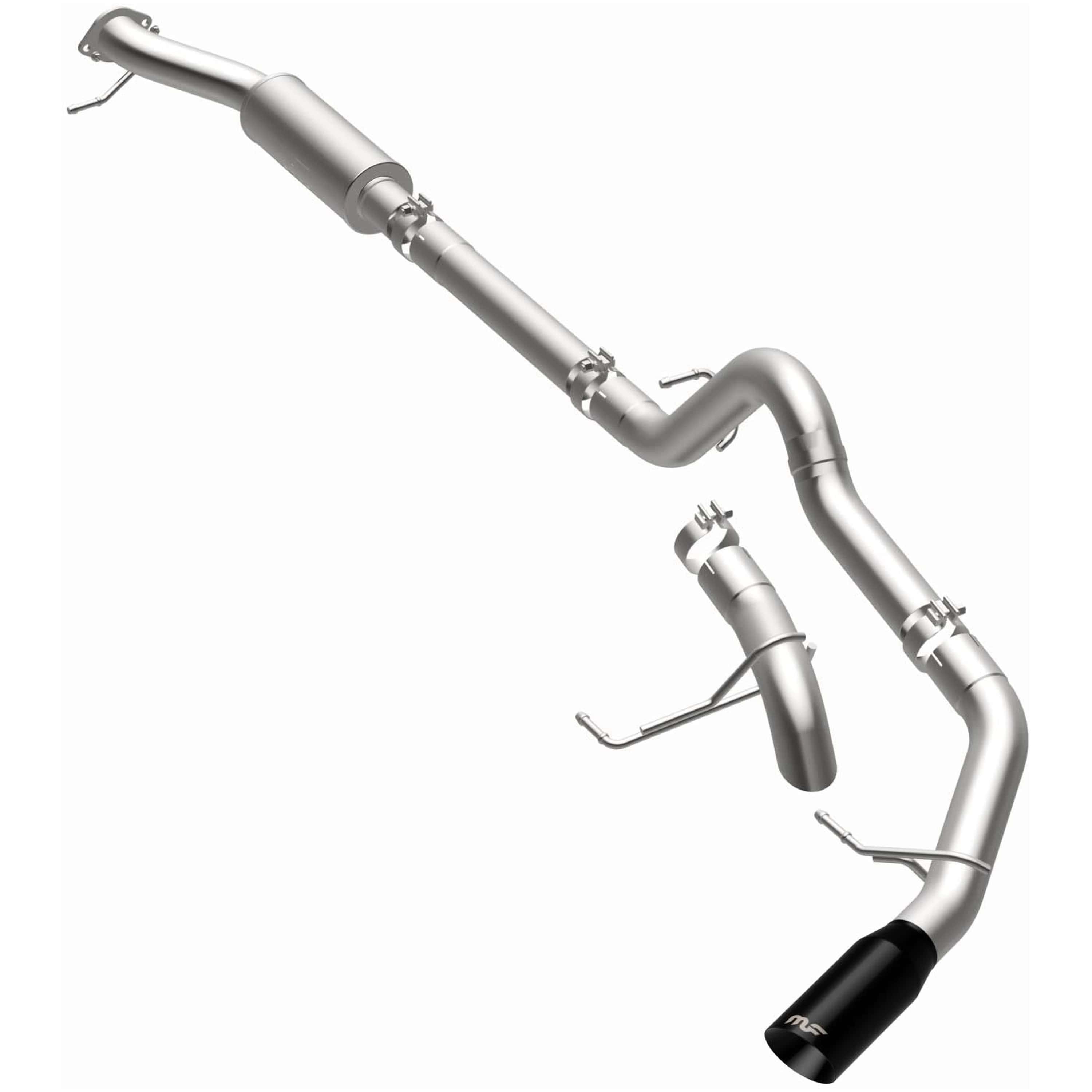 MagnaFlow Exhaust Products NA MagnaFlow Exhaust Products 19682 - Rock Crawler Series Black Chrome Cat-Back System
