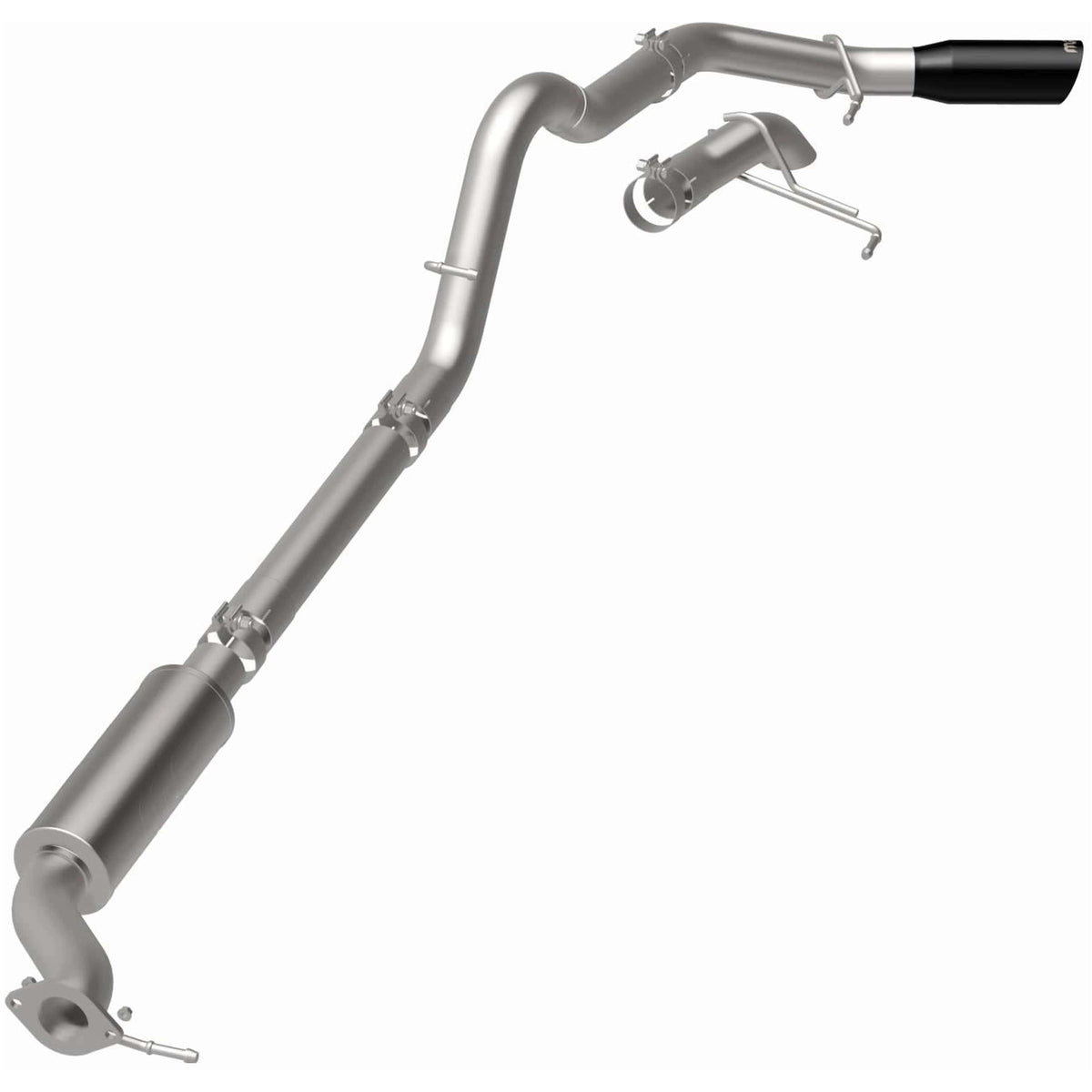 MagnaFlow Exhaust Products NA MagnaFlow Exhaust Products 19682 - Rock Crawler Series Black Chrome Cat-Back System
