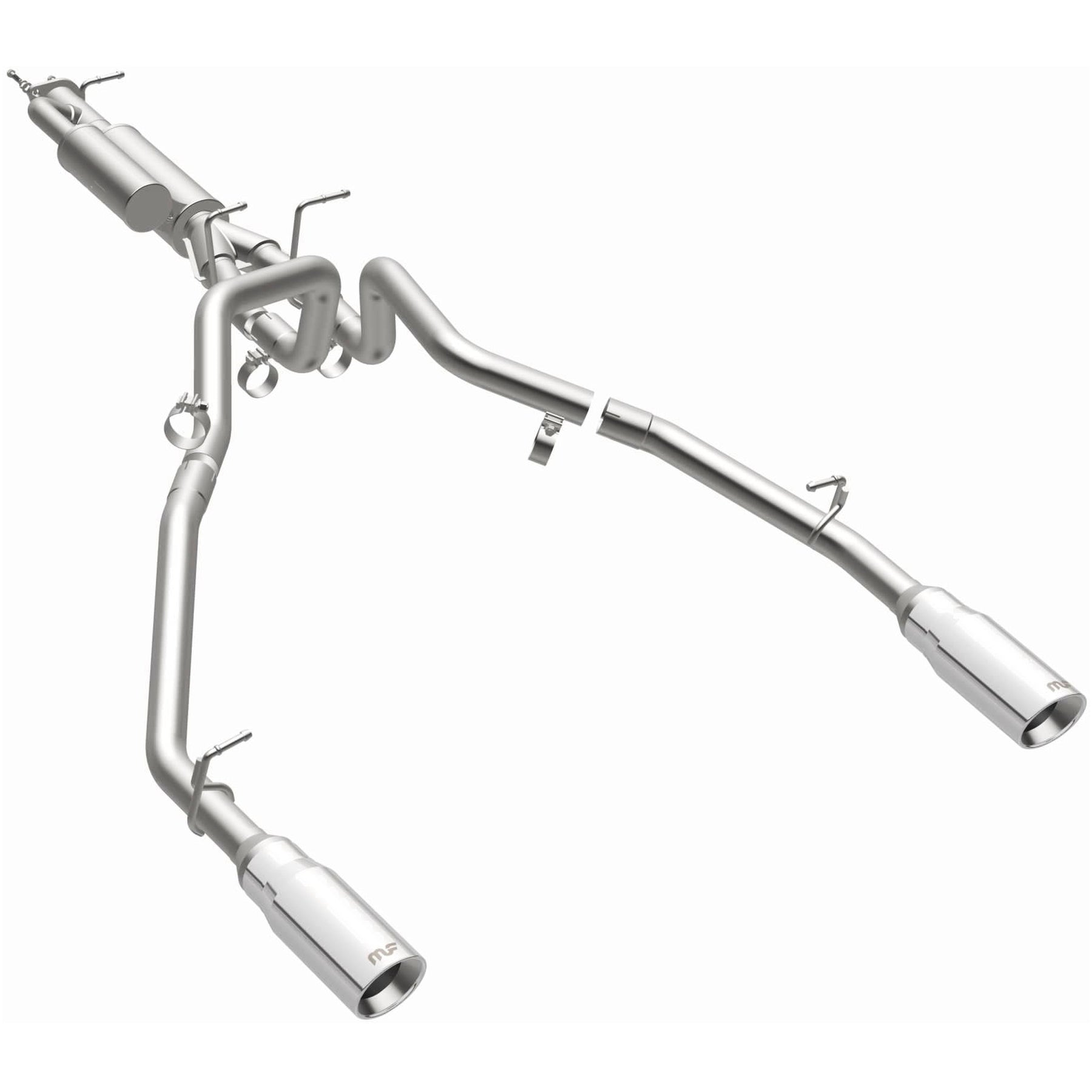 MagnaFlow Exhaust Products 19684 - SPEQ Series Polished Cat-Back System