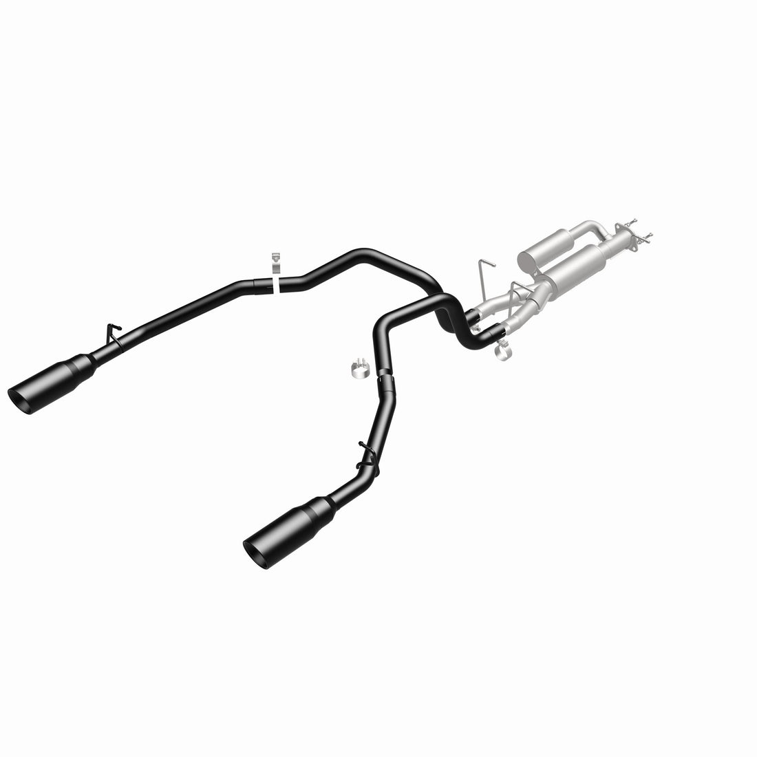 MagnaFlow Exhaust Products 19685 - SPEQ Series Black Coated Cat-Back System