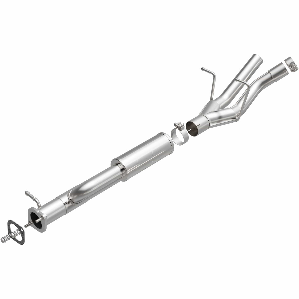 MagnaFlow Exhaust Products NA MagnaFlow Exhaust Products 19686 - Direct-Fit Muffler Replacement Kit With Muffler