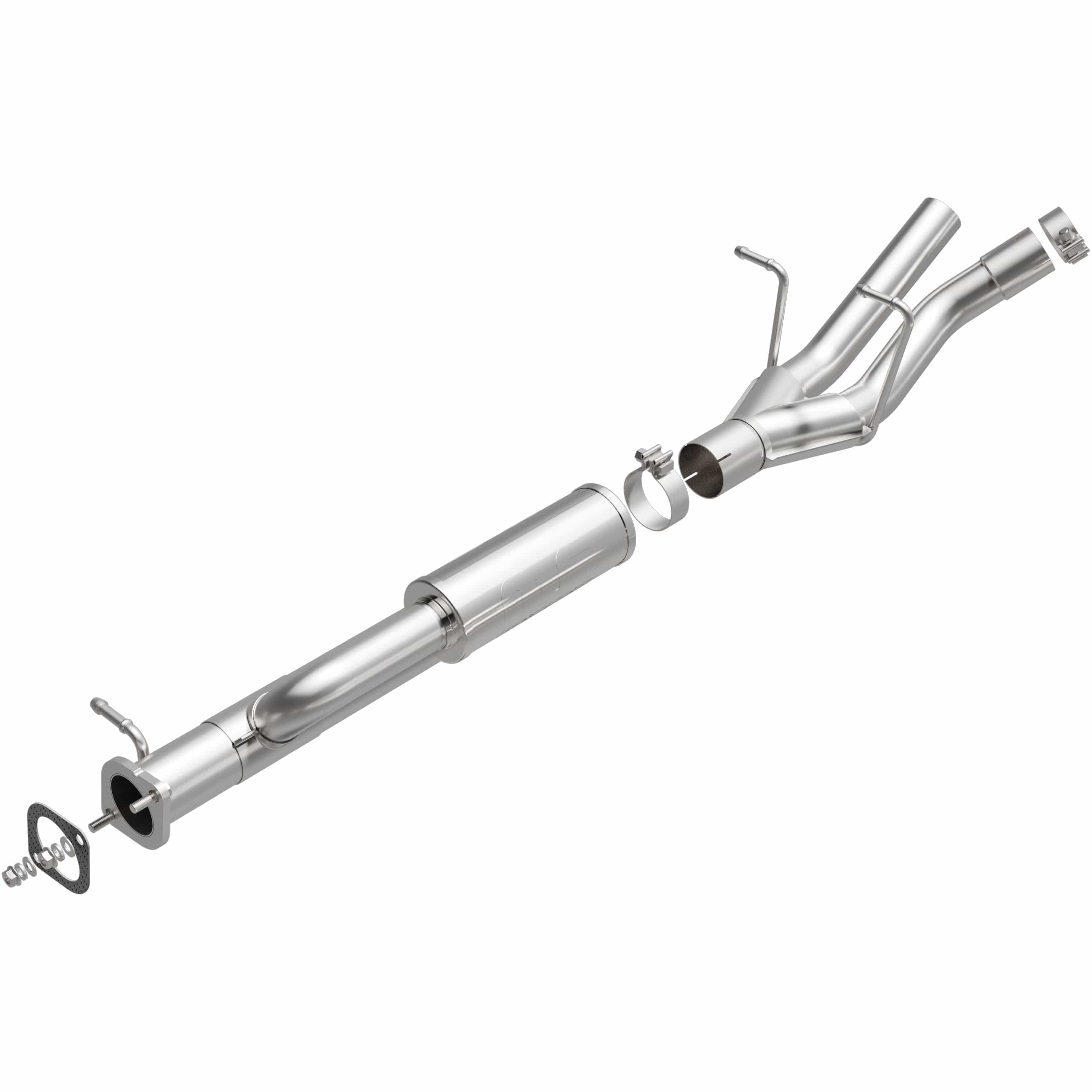 MagnaFlow Exhaust Products NA MagnaFlow Exhaust Products 19686 - Direct-Fit Muffler Replacement Kit With Muffler
