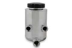 Holley 198-211 Power Steering Remote Reservoir Polished Aluminum Universal Polished Aluminum for Custom & Racing Applications