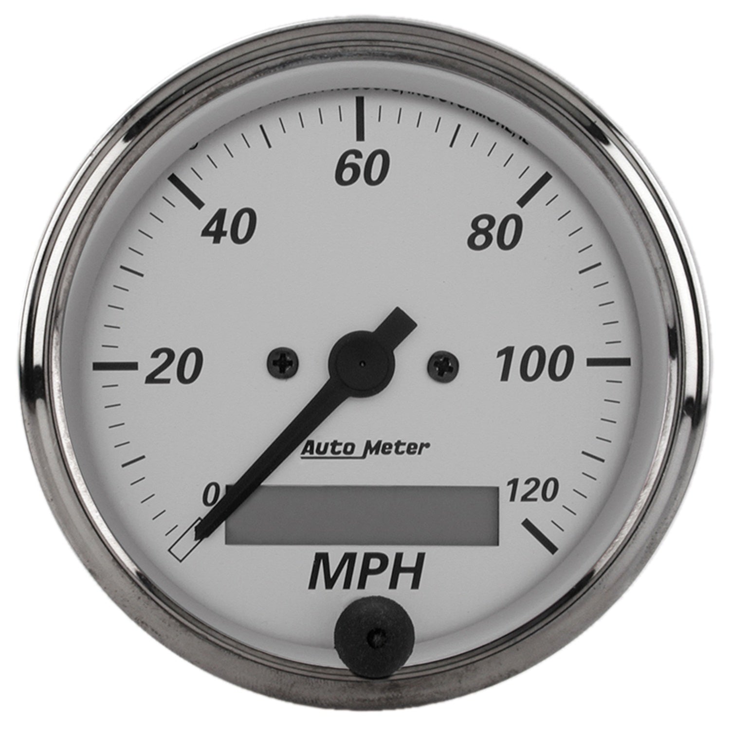 AutoMeter 1988 - GAUGE, SPEEDOMETER, 3 1/8", 120MPH, ELEC. PROGRAM., AMERICAN PLATINUM 5