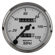 AutoMeter 1993 - GAUGE, SPEEDOMETER, 3 1/8", 120MPH, MECHANICAL, AMERICAN PLATINUM 4