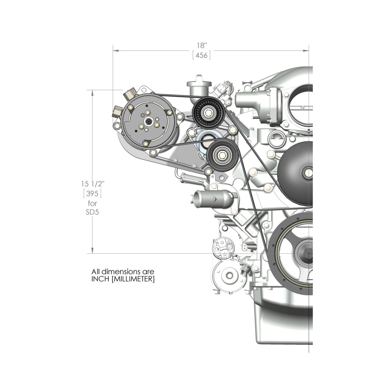 Holley 20-141 Accessory Drive Belt