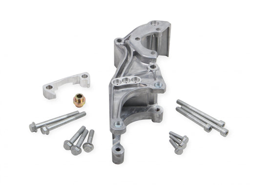 Holley 20-155 Low-Mount LS Accessory Drive Bracket Driver's Side P/S & Alt Bracket for Applications Without A/C or Using Factory