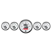 AutoMeter 2006 - GAUGE KIT, 5 PC., 3 3/8" & 2 1/16", ELEC. SPEEDO W/ LCD ODO, PRESTIGE PEARL 3