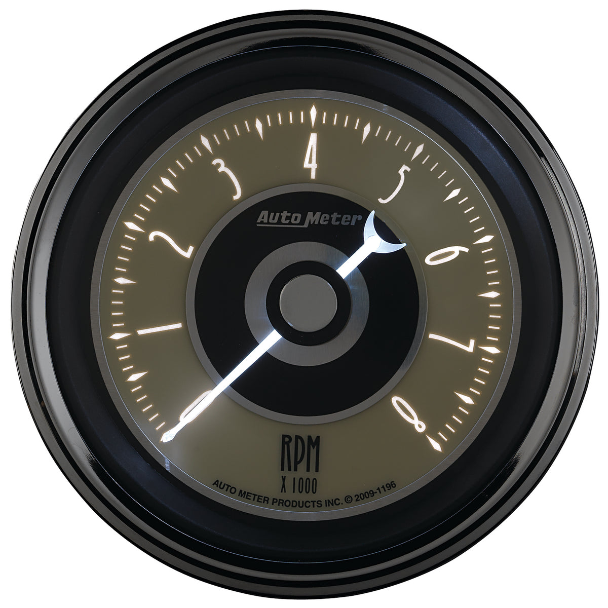 AutoMeter 200754-33 - GAUGE, SPEEDOMETER, 3 3/8", 100MPH, MECHANICAL, MARINE SILVER 4