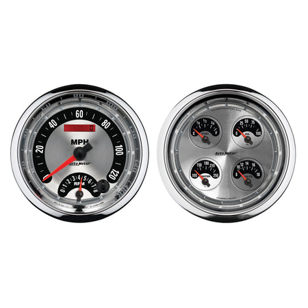 AutoMeter 200760-33 - GAUGE, FUEL LEVEL, 2 1/16", 240OE TO 33OF, ELEC, MARINE SILVER 4