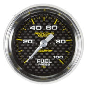 AutoMeter 200850-40 - GAUGE, FUEL PRESSURE, 2 1/16", 100PSI, DIGITAL STEPPER MOTOR, MARINE CARBON 4