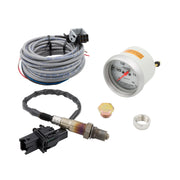 AutoMeter 200870-33 - GAUGE, AIR/FUEL RATIO-WIDEBAND, ANALOG, 2 5/8", 8:1-18:1, STPR MTR, MARINE SILVR 4