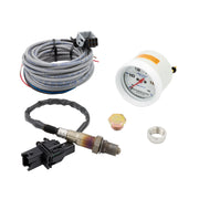 AutoMeter 200870 - GAUGE, AIR/FUEL RATIO-WIDEBAND, ANALOG, 2 5/8", 8:1-18:1, STPR MTR, MARINE WHITE 4