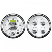 AutoMeter 2008 - GAUGE KIT, 2 PC., QUAD & TACH/SPEEDO, 5", PRESTIGE PEARL 4
