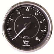 AutoMeter 201004 - GAUGE, TACHOMETER, 4", 8K RPM, IN-DASH (8 CYL ONLY!), COBRA 3