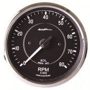 AutoMeter 201004 - GAUGE, TACHOMETER, 4", 8K RPM, IN-DASH (8 CYL ONLY!), COBRA 4