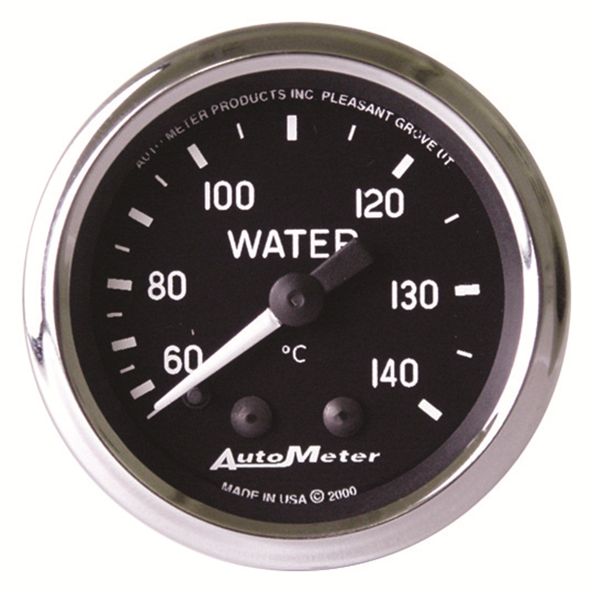 AutoMeter 201007 - GAUGE, WATER TEMP, 2 1/16", 60-140?C, MECHANICAL, COBRA 3