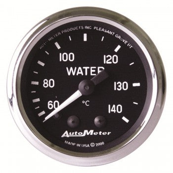 AutoMeter 201007 - GAUGE, WATER TEMP, 2 1/16", 60-140?C, MECHANICAL, COBRA 4
