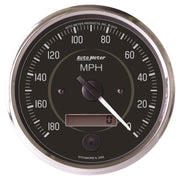 AutoMeter 201013 - GAUGE, SPEEDOMETER, 4", 180MPH, ELEC. PROGRAM. (REVERSE ROTATION), COBRA 3