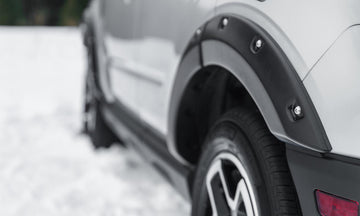 Bushwacker NA Bushwacker 20132-02 - Black Pocket/Rivet Style Smooth Finish Rear Fender Flares For 2021-2026 Ford Bronco Sport Bushwacker