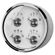 AutoMeter 2019 - GAUGE, QUAD, 5", 240OE-33OF, ELEC, PRESTIGE PEARL 4