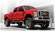 Bushwacker 20917-02 - Black Pocket/Rivet Style Smooth Finish 4-Piece Fender Flare Set For 2008-2010 Ford F250/F350 Super Duty Bushwacker 1