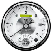AutoMeter 2095 - GAUGE, TACH/SPEEDO, 5", 120MPH & 8K RPM, ELEC. PROGRAM., PRESTIGE PEARL 3