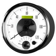 AutoMeter 2095 - GAUGE, TACH/SPEEDO, 5", 120MPH & 8K RPM, ELEC. PROGRAM., PRESTIGE PEARL 5