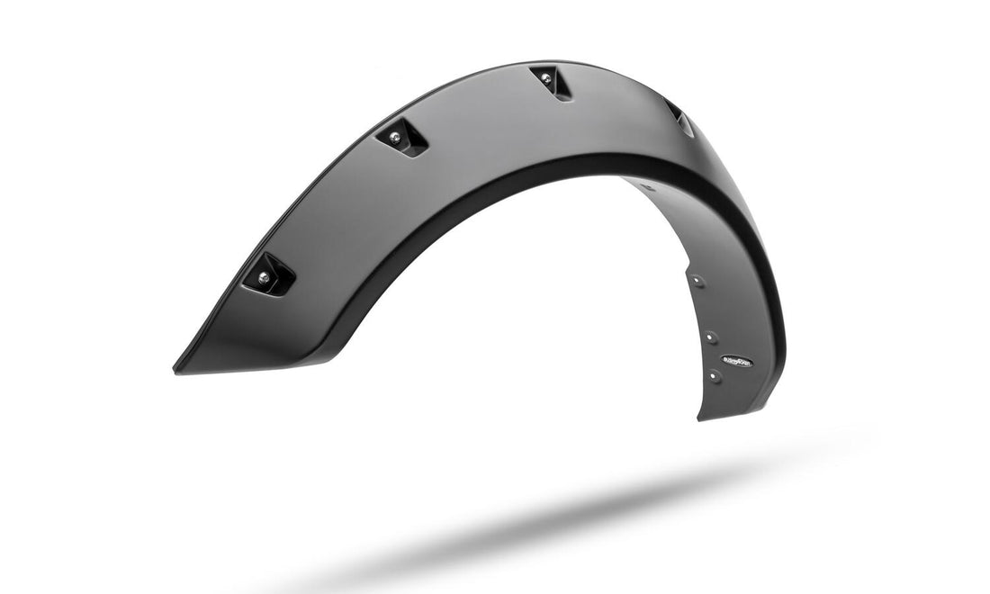 Bushwacker 20960-02 - Black Pocket/Rivet Style Textured Finish 4-Piece Fender Flare Set For 2021-2023 Ford Bronco, 4-Dr Bushwacker 3