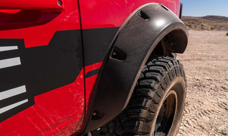 Bushwacker NA Bushwacker 20965-02 - Black Pocket/Rivet Style Smooth Finish Front Fender Flares For 2021-2023 Ford Bronco 2-DR Bushwacker