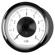 AutoMeter 2098 - GAUGE, TACHOMETER, 3 3/8", 8K RPM, IN-DASH, PRESTIGE PEARL 5