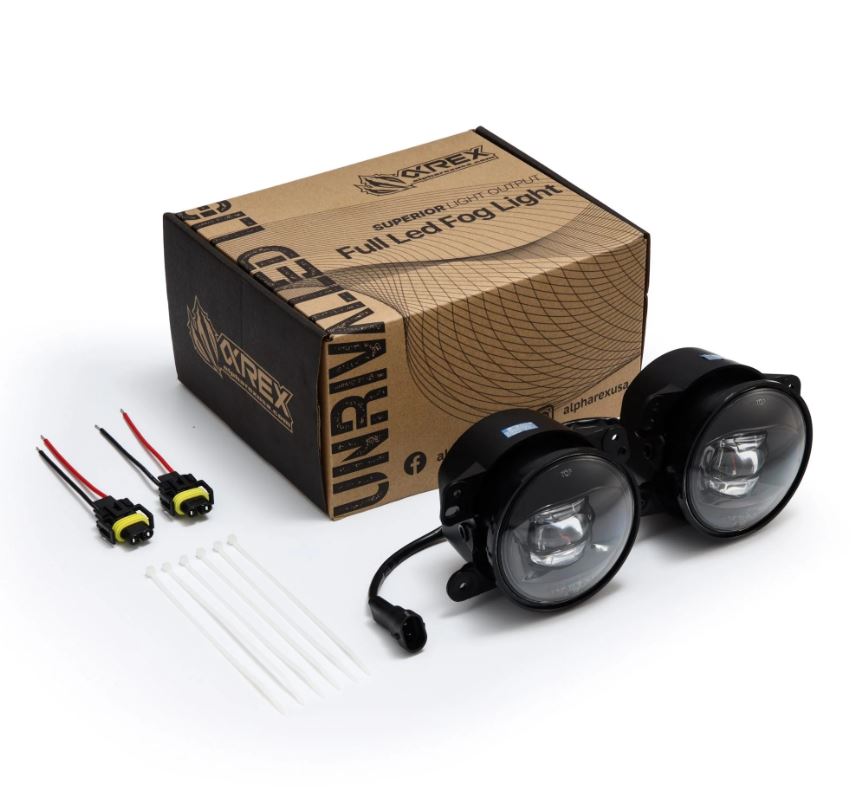 AlphaRex 210004 - DoubleTap Dual Color LED Projector Fog Lights 3