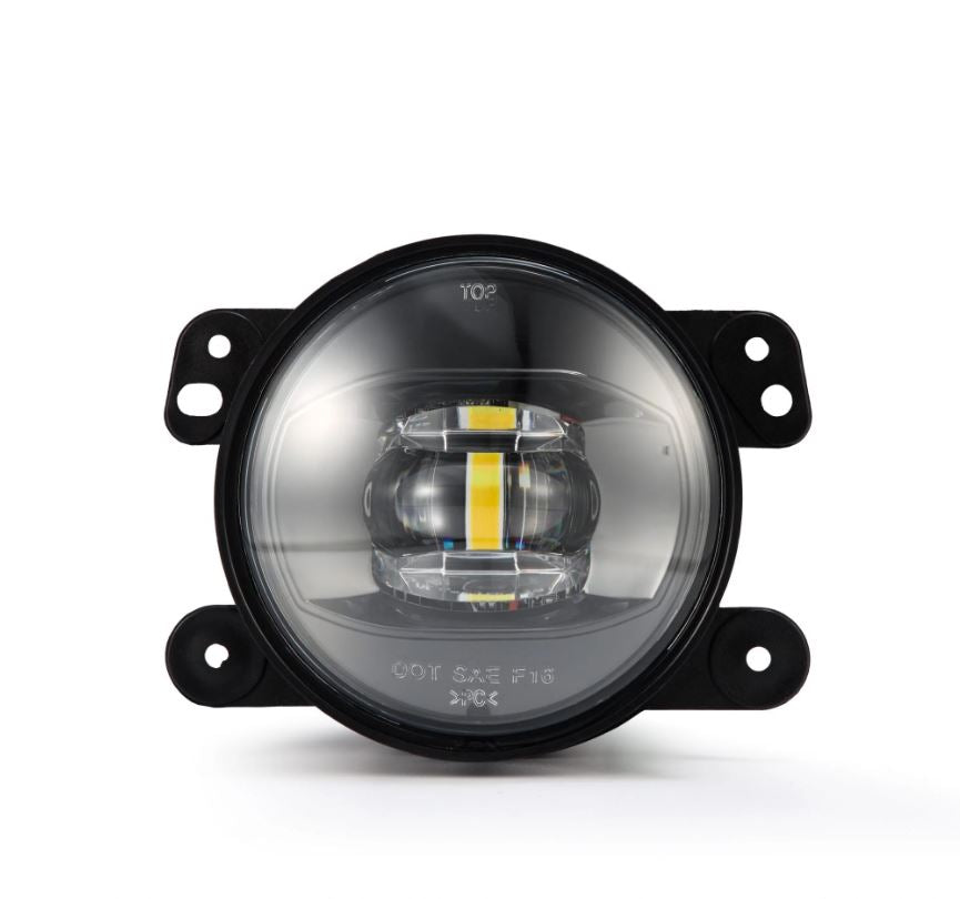 AlphaRex 210004 - DoubleTap Dual Color LED Projector Fog Lights