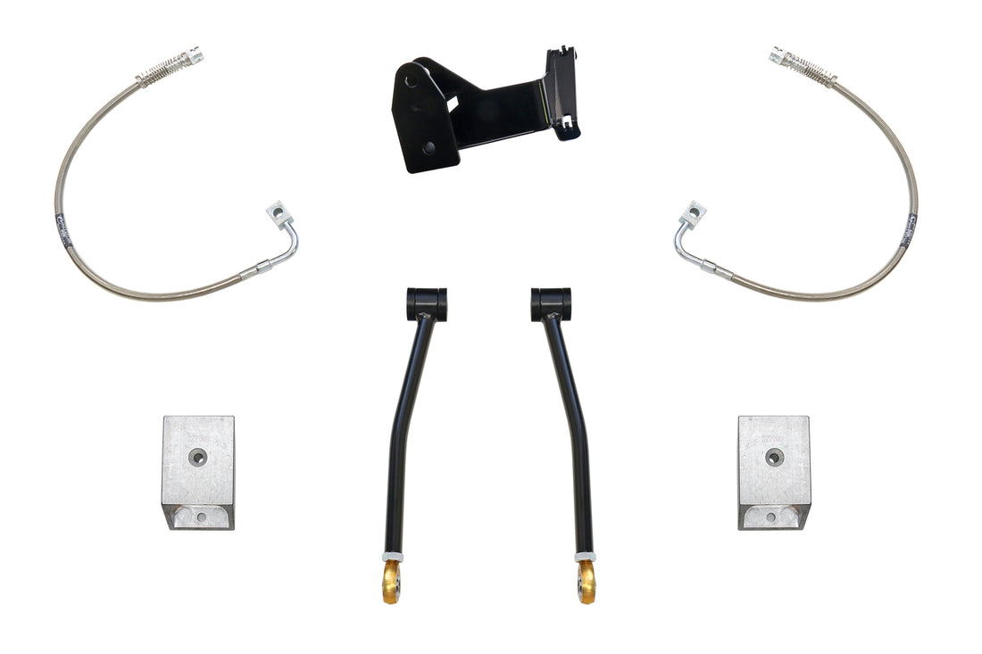 ICON Vehicle Dynamics 21000 - 07-18 JK REAR 4.5" BOX KIT 3