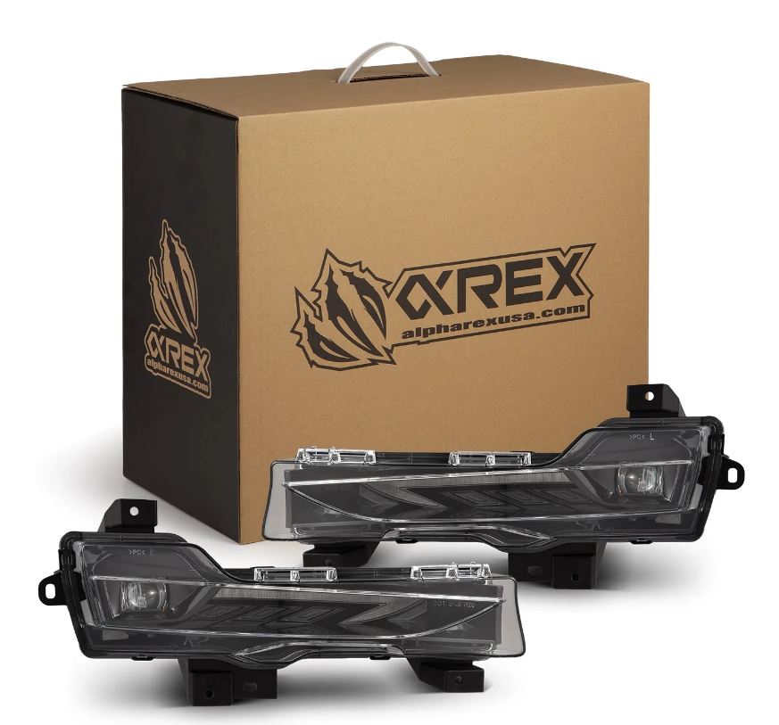 AlphaRex 210010 - DoubleTap Dual Color LED Projector Fog Lights 2