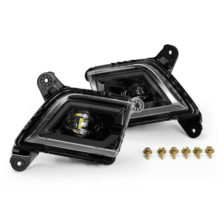 AlphaRex 210017 - DoubleTap Dual Color LED Projector Fog Lights 2