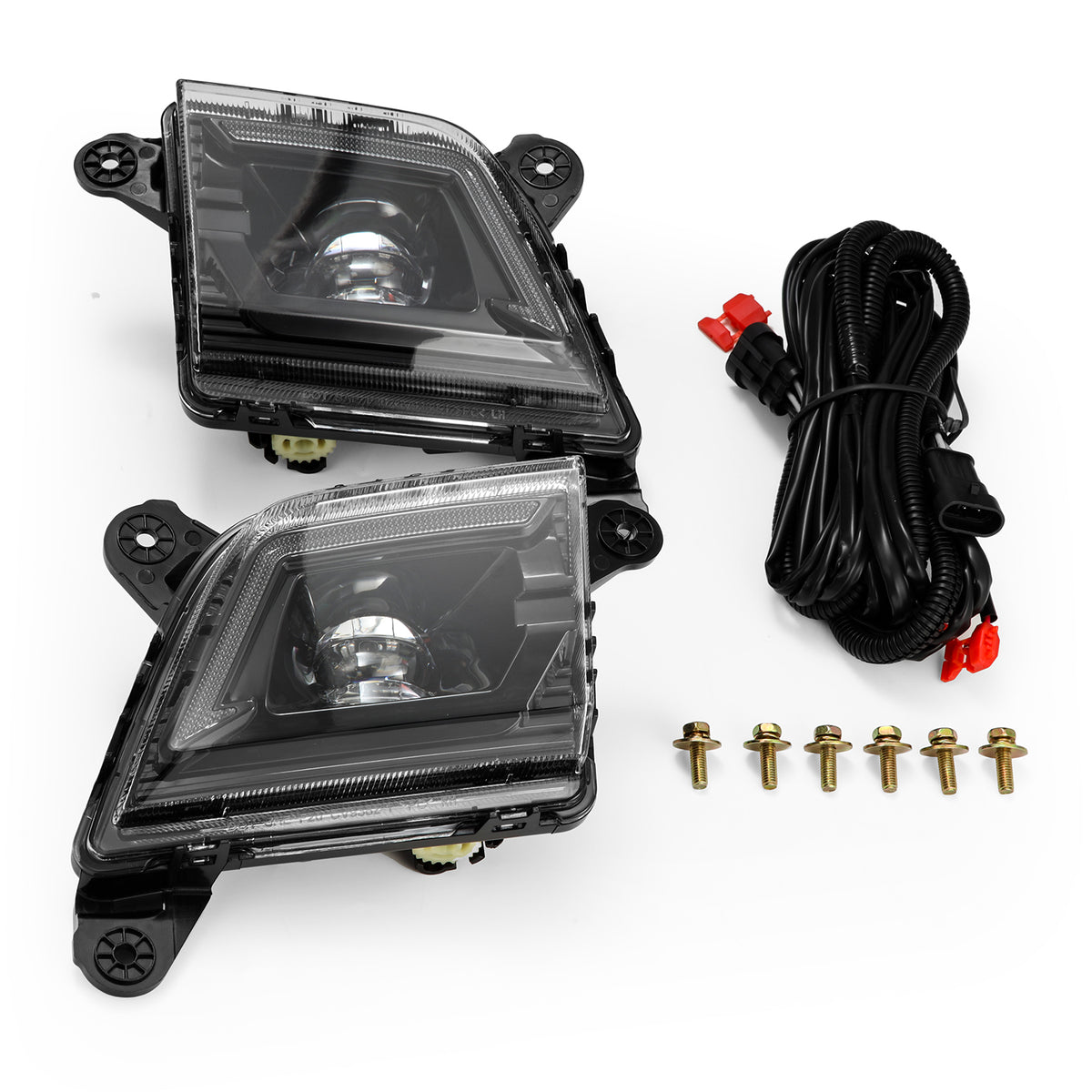 AlphaRex 210017 - DoubleTap Dual Color LED Projector Fog Lights 7