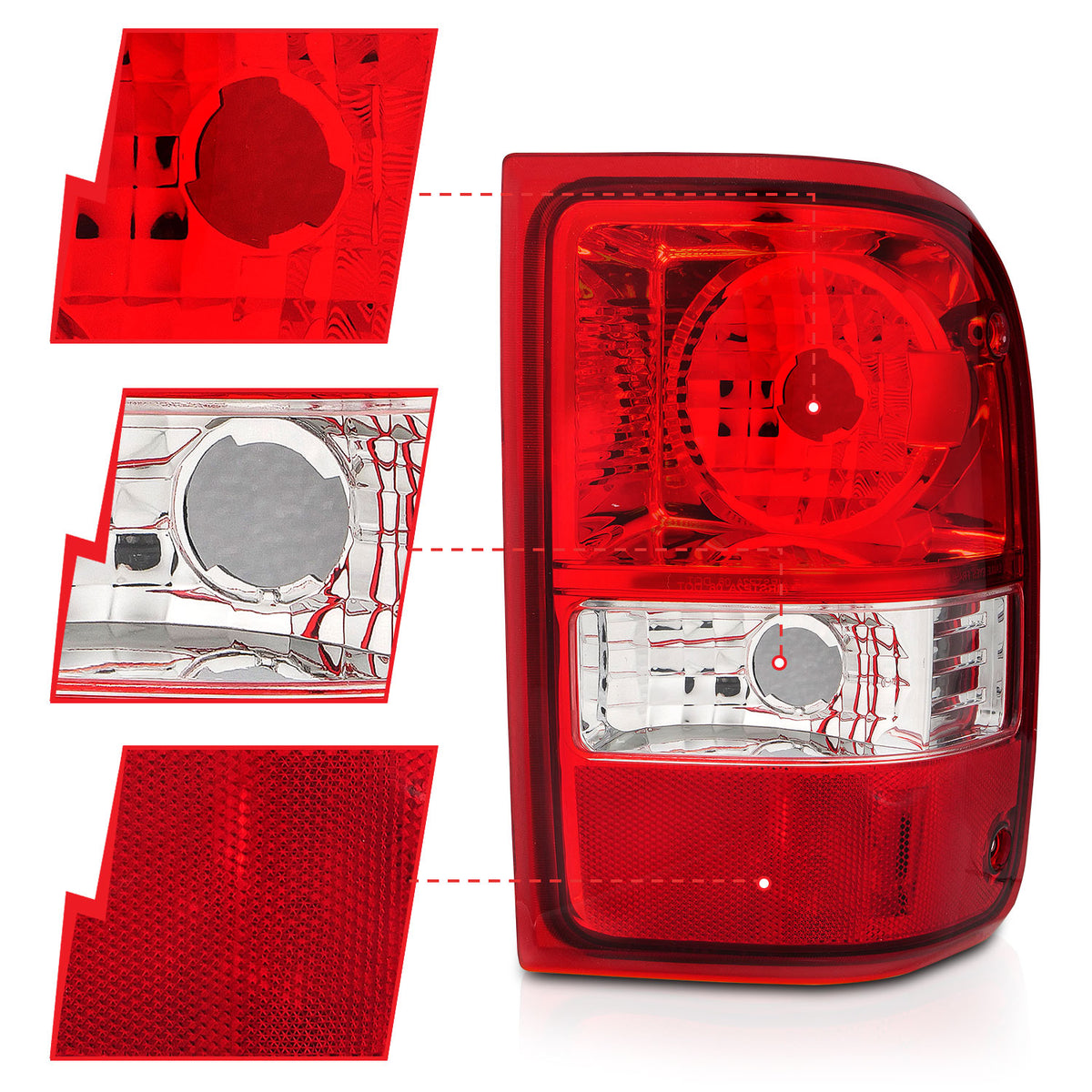 ANZO USA 211182 - Tail Light Set