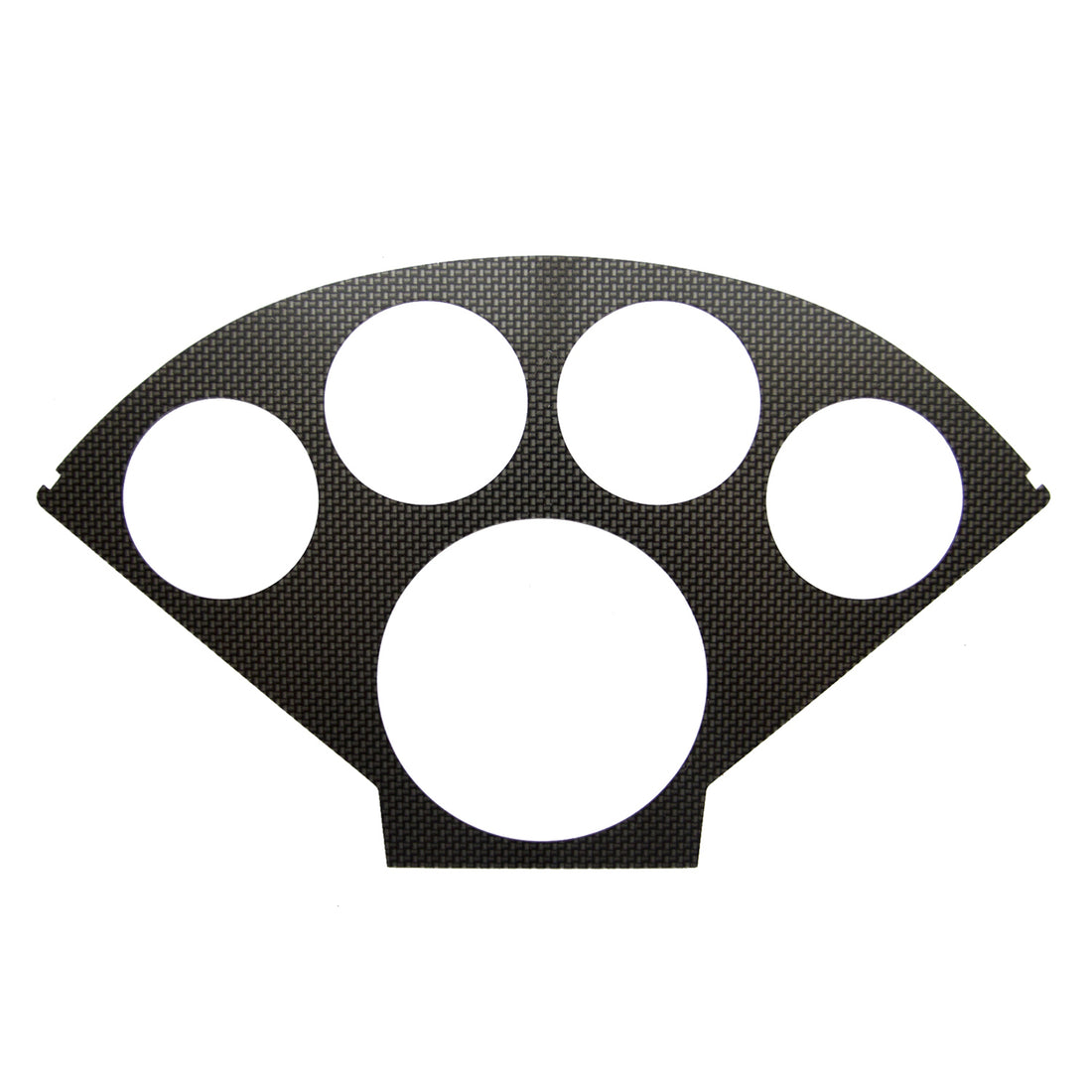 AutoMeter 2123 - FACEPLATE FOR #2207, OPTIONAL, CARBON LOOK 3