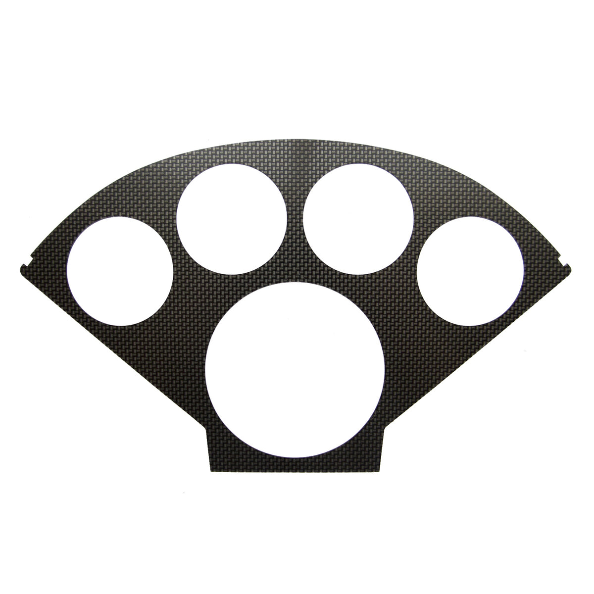 AutoMeter 2123 - FACEPLATE FOR #2207, OPTIONAL, CARBON LOOK 3