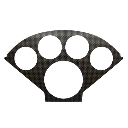 AutoMeter 2123 - FACEPLATE FOR #2207, OPTIONAL, CARBON LOOK 3