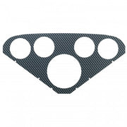 AutoMeter 2124 - FACEPLATE FOR #2208, OPTIONAL, SILVER CARBON LOOK 4