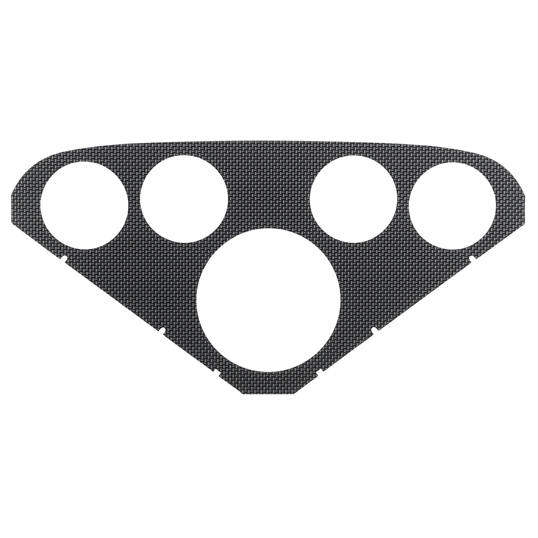 AutoMeter 2125 - FACEPLATE FOR #2208, OPTIONAL, CARBON LOOK 3