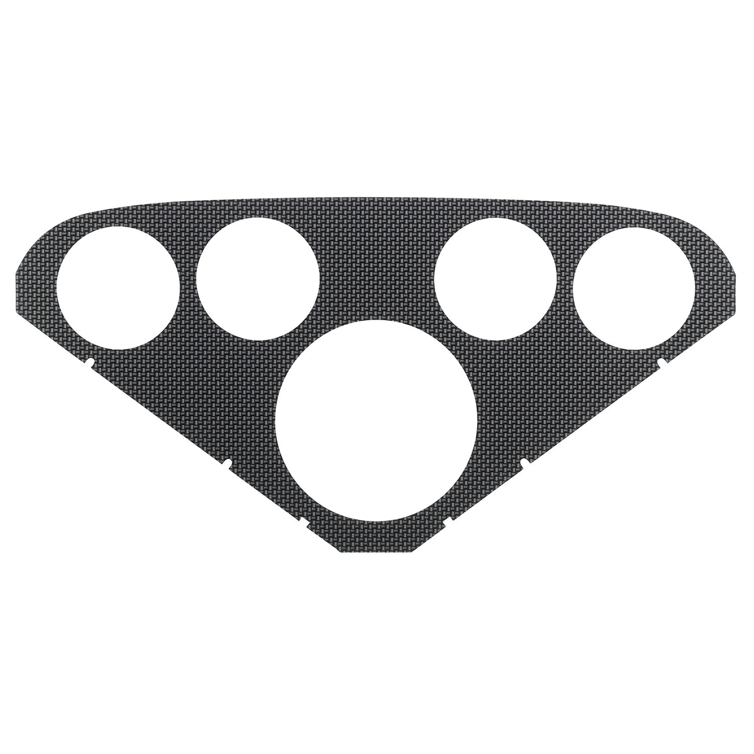 AutoMeter 2125 - FACEPLATE FOR #2208, OPTIONAL, CARBON LOOK 3