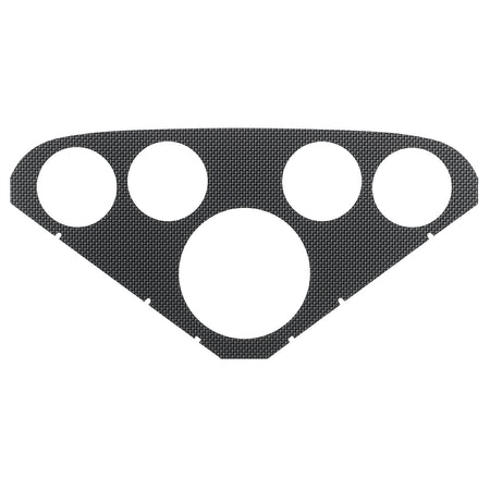 AutoMeter 2125 - FACEPLATE FOR #2208, OPTIONAL, CARBON LOOK 3