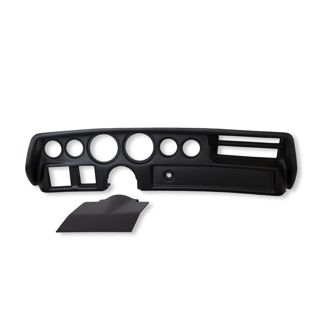 AutoMeter 7026-CH - DIR FIT DSH KT, CHEVELLE/ELCAMINO/MALIBU 70-72, RPM/MPH/FUEL/OILP/WTMP/BAT, CHRN