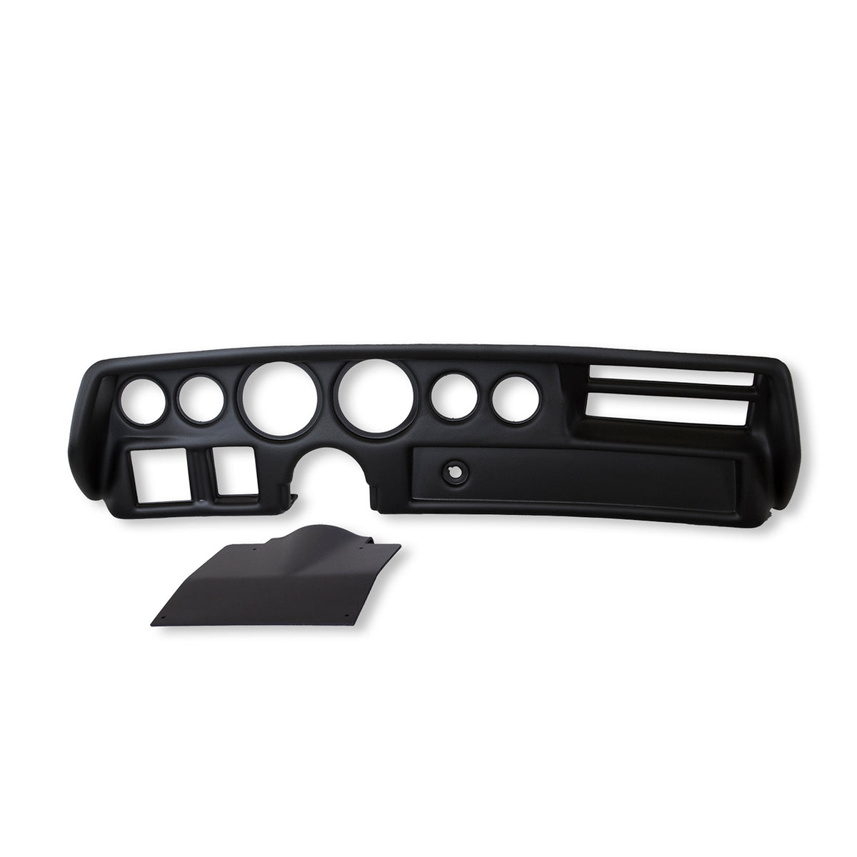 AutoMeter 7026-CH - DIR FIT DSH KT, CHEVELLE/ELCAMINO/MALIBU 70-72, RPM/MPH/FUEL/OILP/WTMP/BAT, CHRN